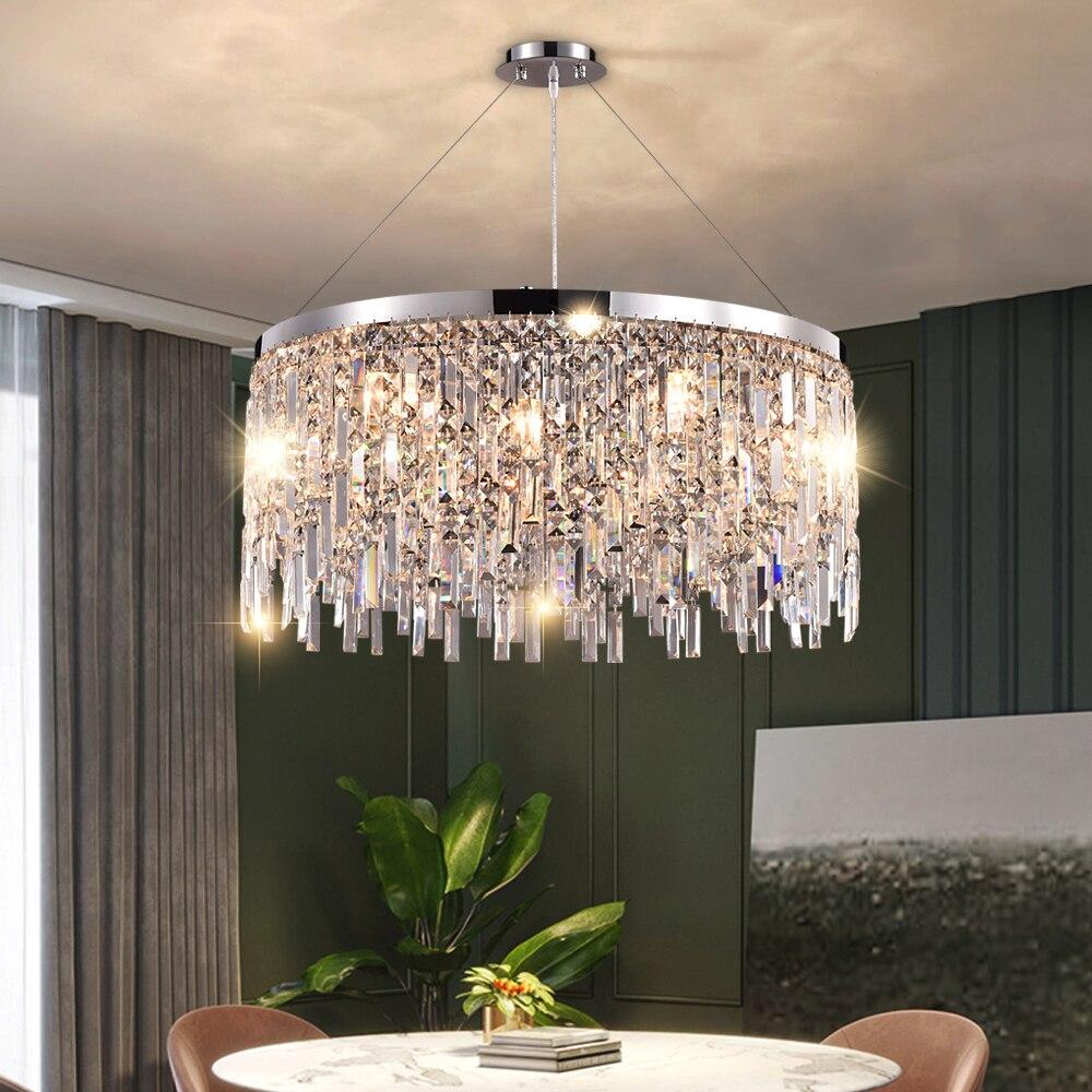 lixra Spectacular Stainless Steel Adjustable Chandelier