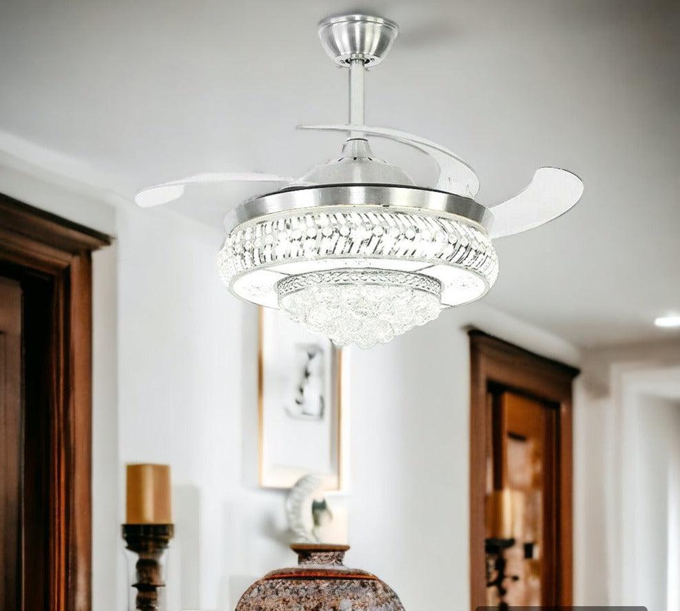 Lixra Stunning Design Ornate Shimmer Crystal Chandelier
