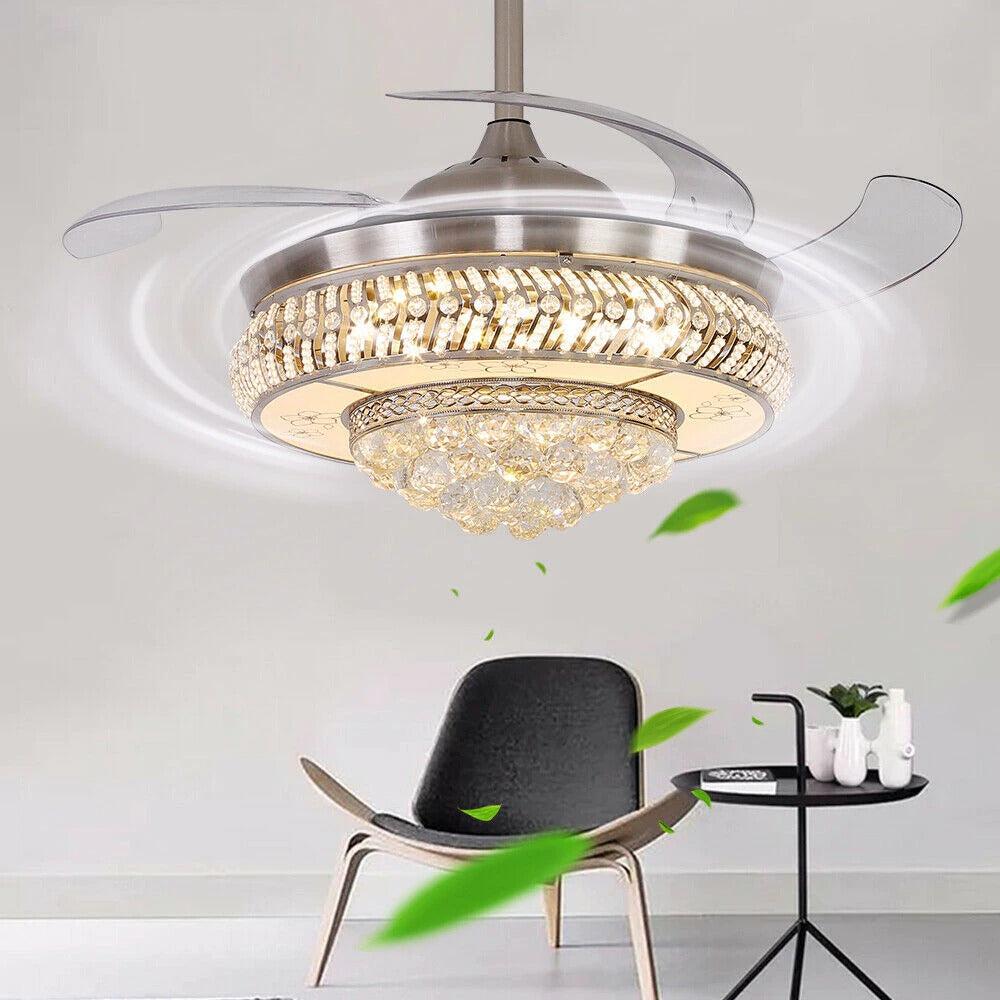 Lixra Stunning Design Ornate Shimmer Crystal Chandelier