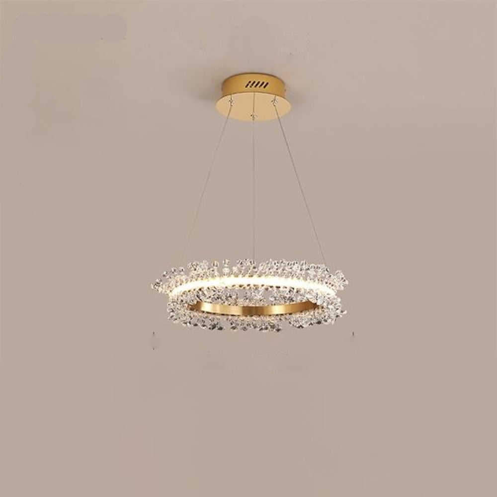 lixra Stunning Futuristic Crystal Chandelier Lights