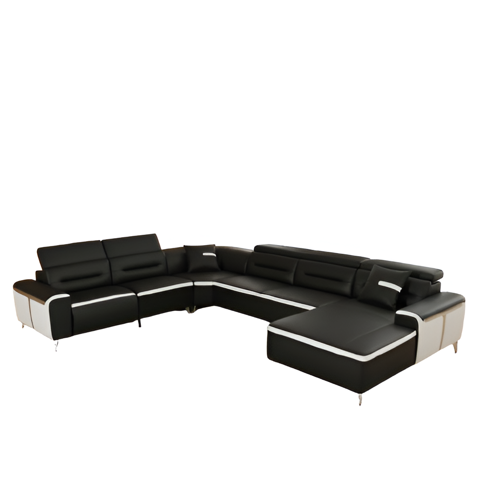 Lixra Trending Newly Designed Leather Sectional Sofa Set