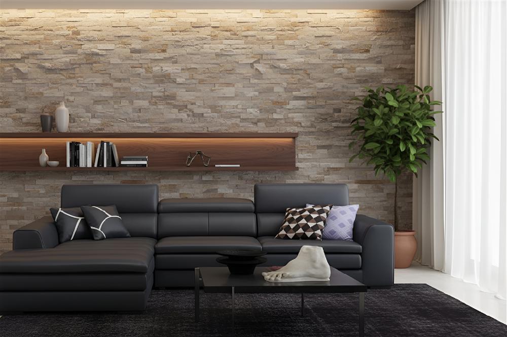 Lixra Ultimate Ultramodern Indoor Style Leather Sectional Sofa Set