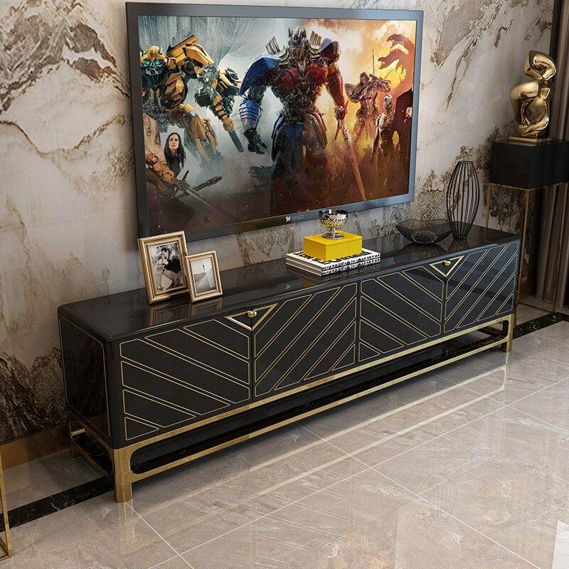 lixra Ultra Modern Wooden TV Cabinet With Coffee Table