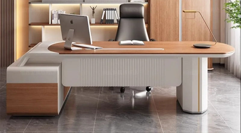 Lixra Wooden Excellence Sophisticated Design Office Desk