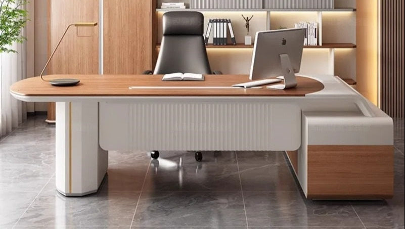 Lixra Wooden Excellence Sophisticated Design Office Desk