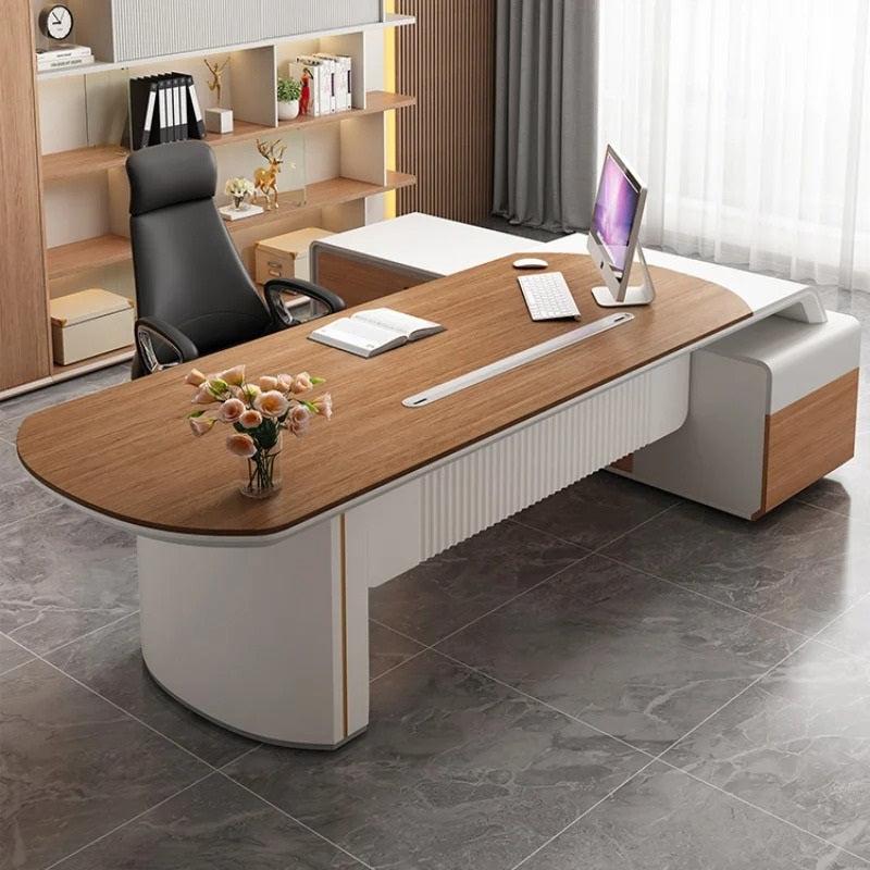 Lixra Wooden Excellence Sophisticated Design Office Desk