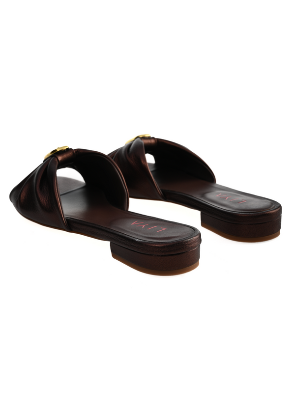 Liya AMELIE COFFEE SLIPPERS
