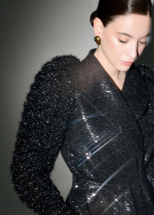 Liya ANNA KNITTED SLEEVES JACKET