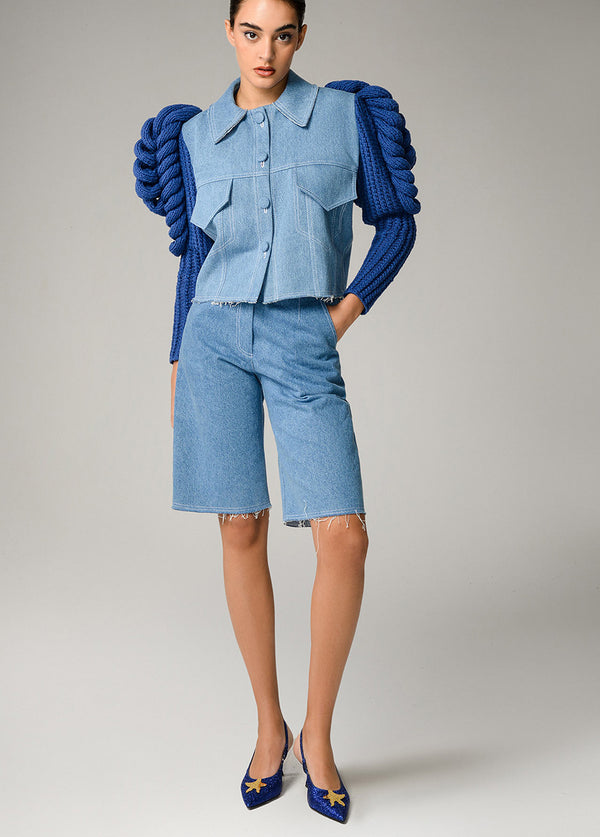 Liya AQUA DENIM JACKET