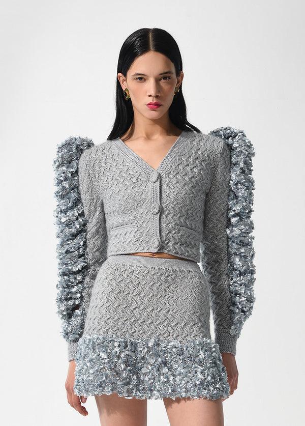 liya AQUA MINI SKIRT