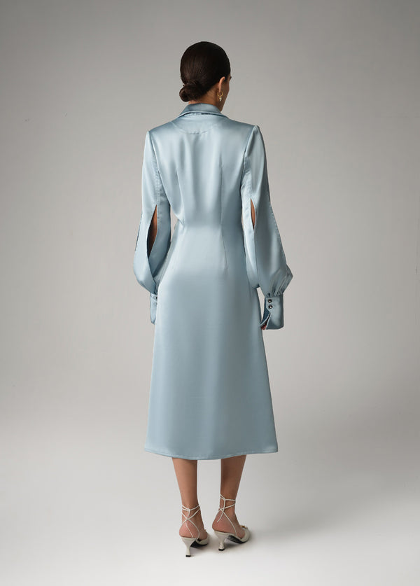 Liya AQUA ROBE DRESS