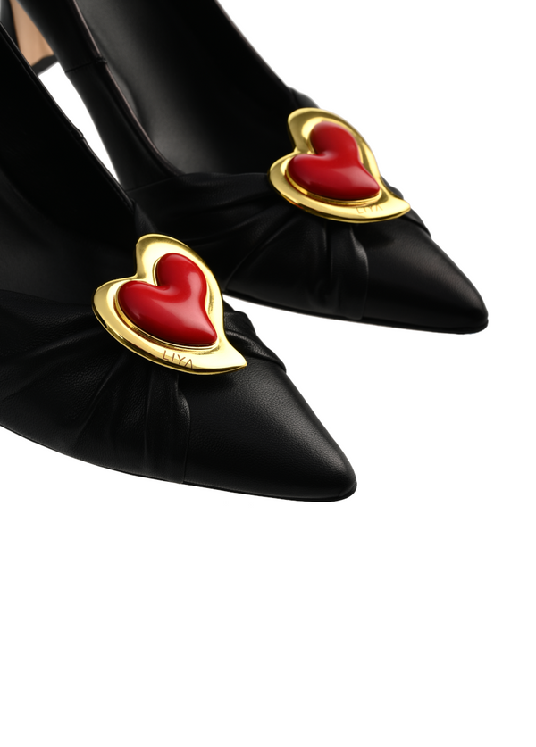 Liya BETTY BLACK PUMPS
