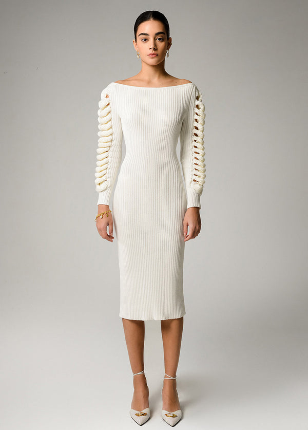 liya CAMELIA KNITTED DRESS