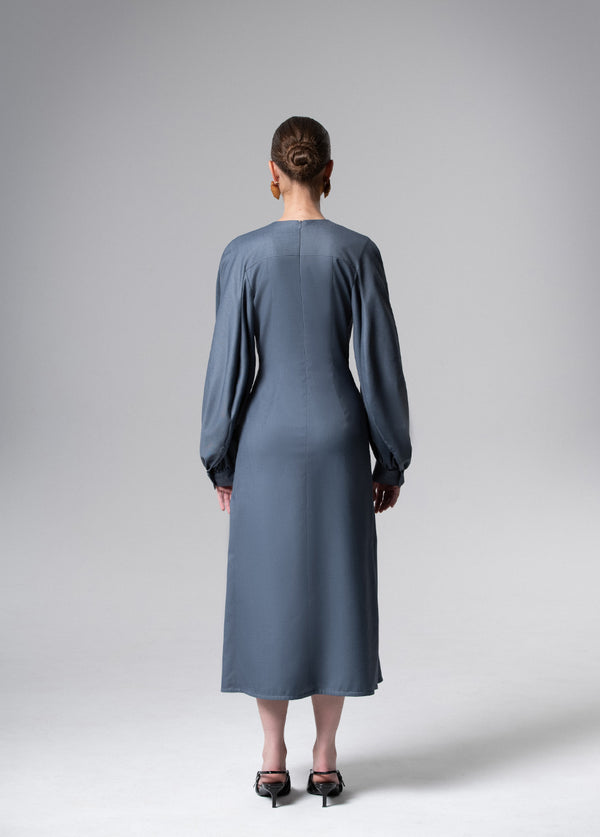 Liya CHARCOAL MIDI DRESS