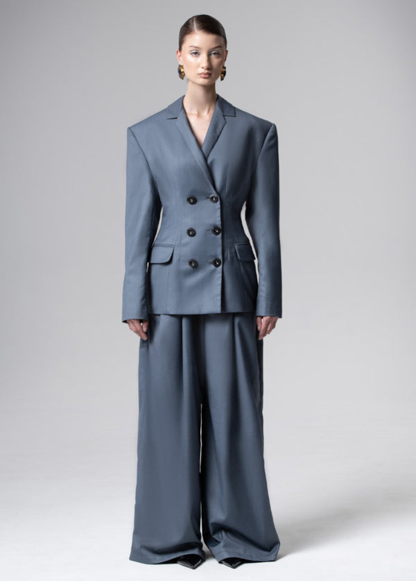 liya DOUBLE-BREASTED BLAZER