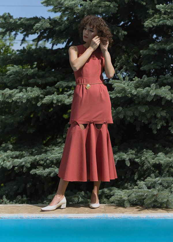 Liya DRESS WITH REMOVABLE DETAILS