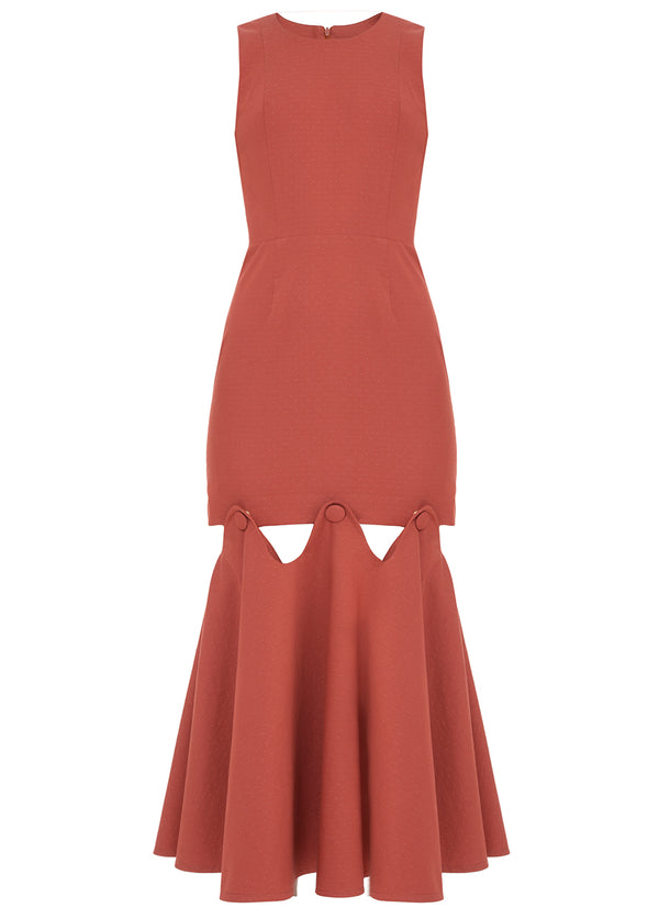 liya DRESS WITH REMOVABLE DETAILS