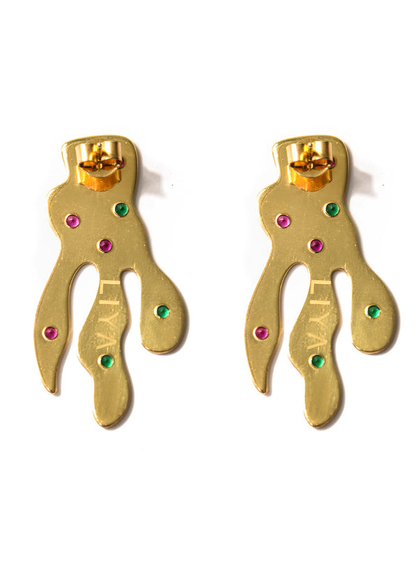 Liya FLAME SPARKLE EARRINGS