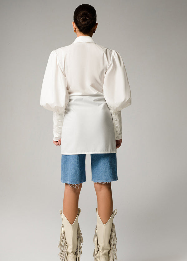 Liya FRONT TIE SHIRT