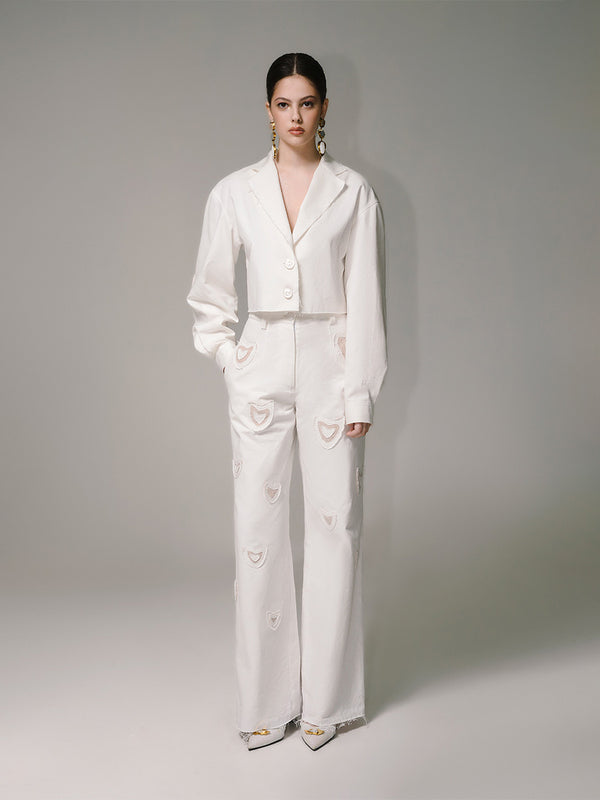 liya GLITTER HEARTS JACKET