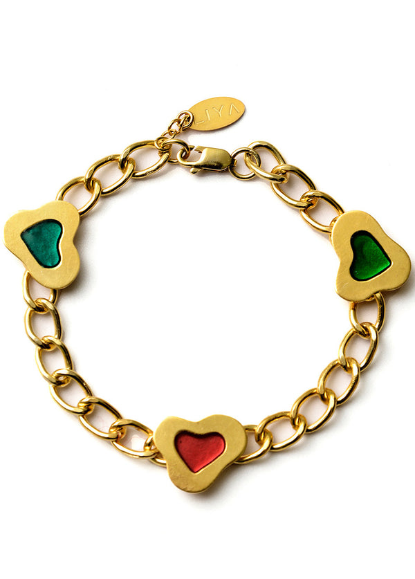 liya HEART BRACELET