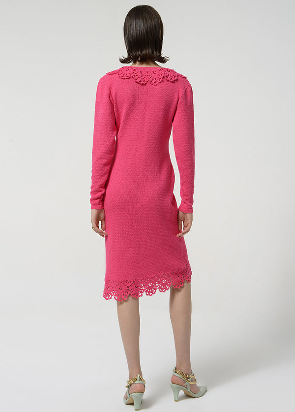Liya KNITTED PETALS DRESS
