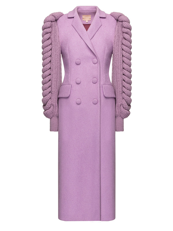 Liya LILAC STATEMENT SLEEVES COAT