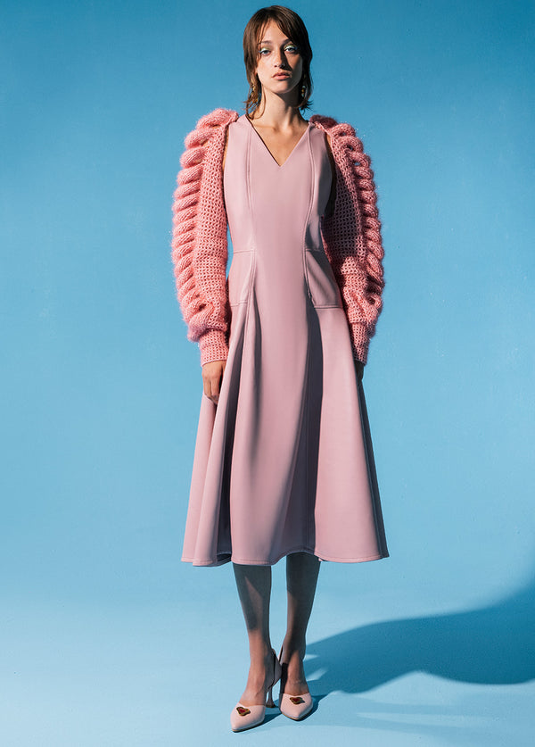 Liya LILY STATEMENT SLEEVES DRESS