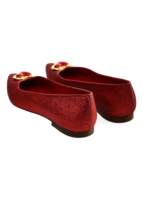 Liya LUCY SPARKLE RED BALLERINA