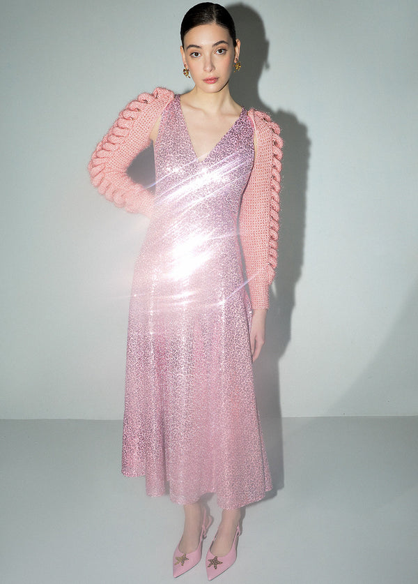 Liya MARINA REMOVABLE SLEEVES DRESS