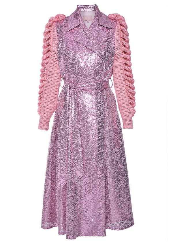 liya MARINA SPARKLE DRESS - TRENCH