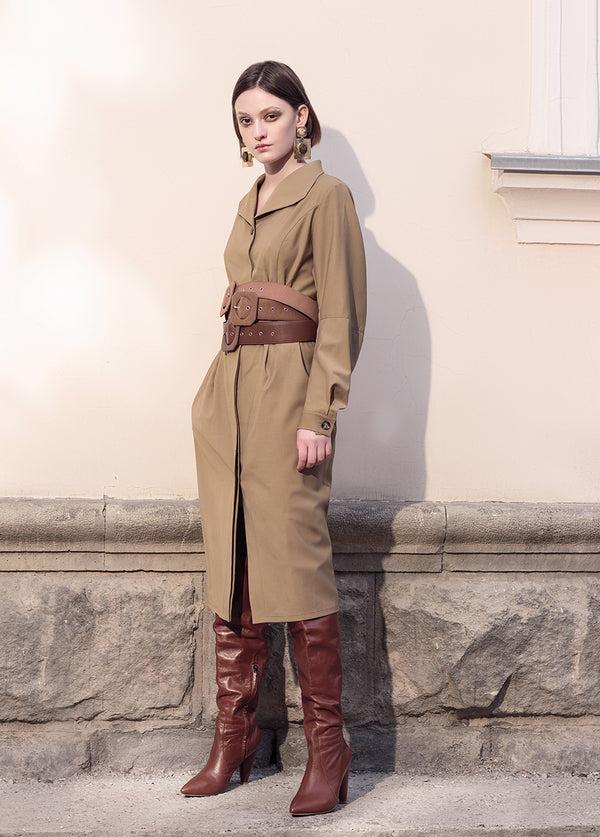 Liya MIDI DRESS WITH POCKETS