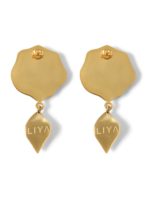 Liya OLIVIA PEARL DROP EARRINGS