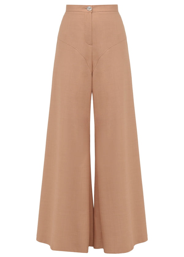 liya PEANUT FLARE PANTS