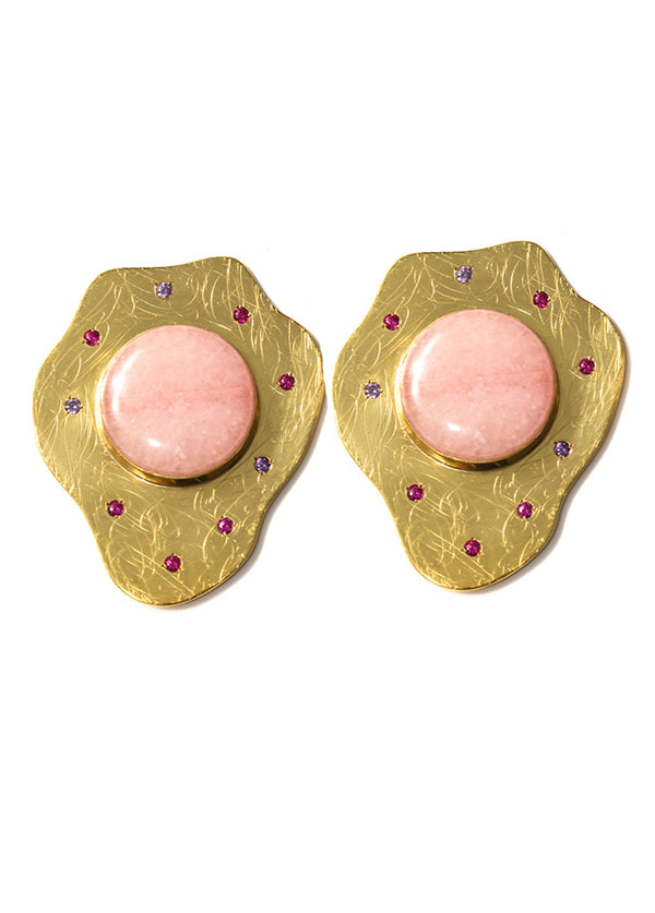Liya PINK CLOUD EARRINGS