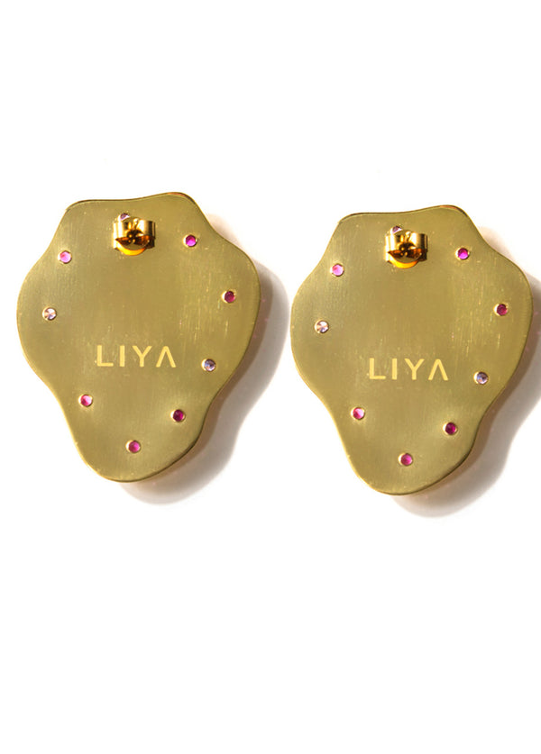 Liya PINK CLOUD EARRINGS