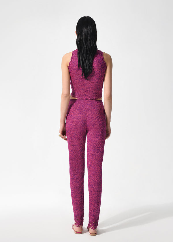 Liya PURPLE SHINE PANTS