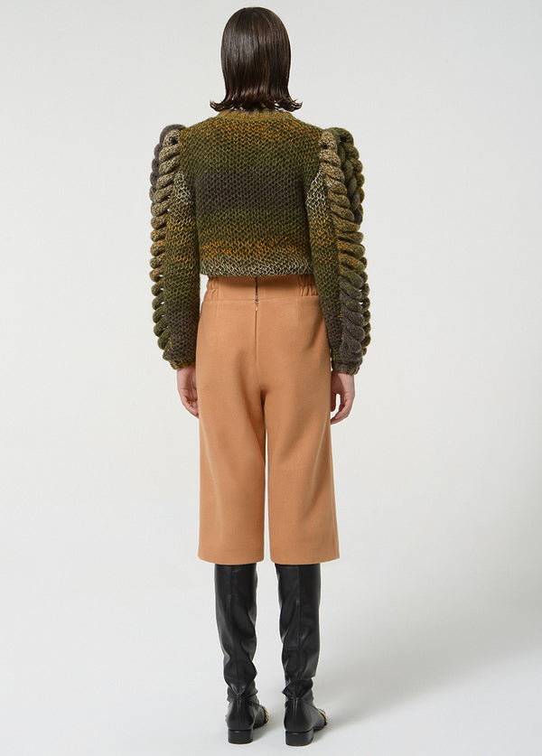 Liya RADIANCE STATEMENT SLEEVES SWEATER