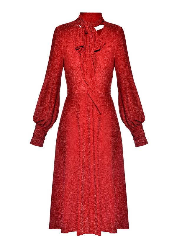 Liya RUBY DRESS WITH RIBBON