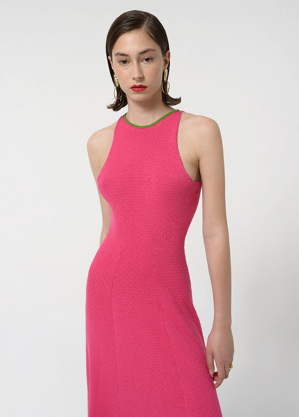 Liya SILHOUETTE FUCHSIA DRESS