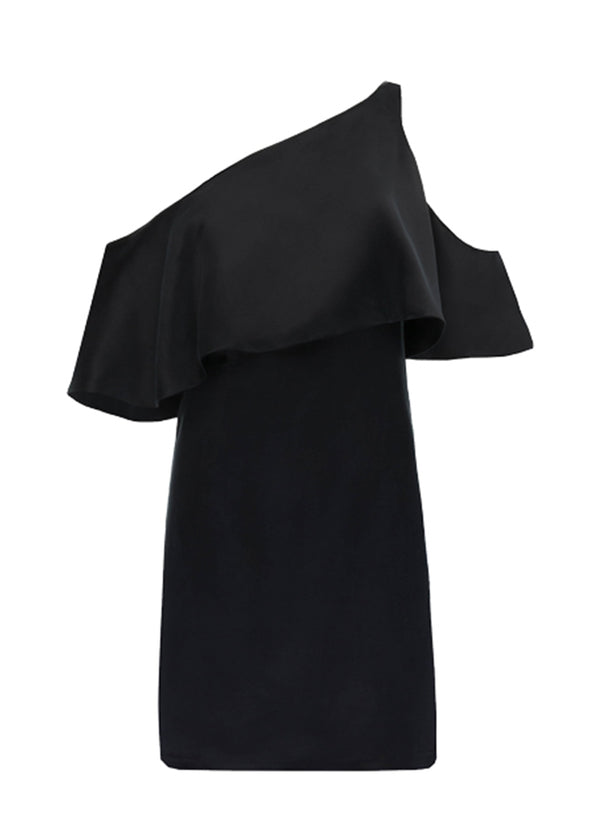 liya SINGLE SHOULDER MINI DRESS