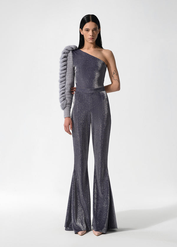 liya SPARKLY FLARE PANTS