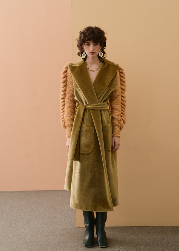 Liya STATEMENT SLEEVES COAT