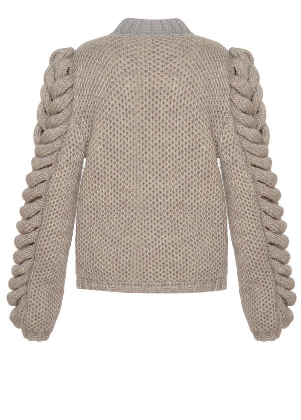 Liya TURTLENECK HAND KNITTED WOOL SWEATER