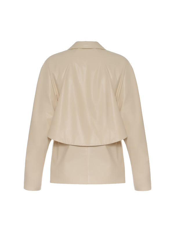 Liya VEGAN LEATHER SHIRT