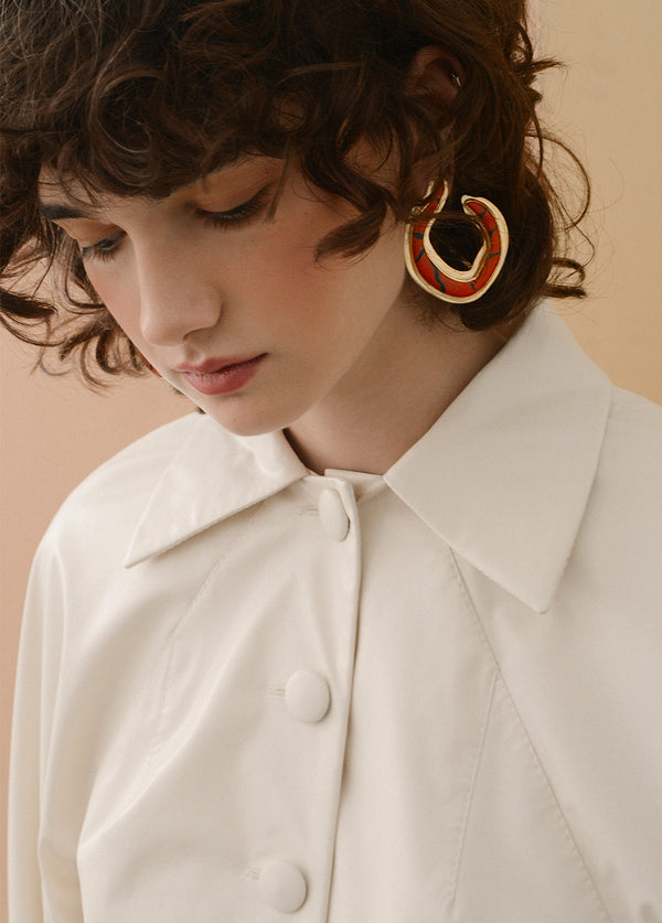 Liya VEGAN LEATHER SHIRT