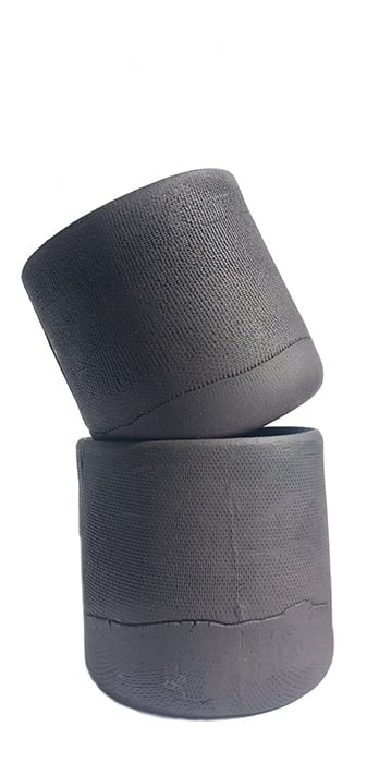 liza witte Black Stoneware Cup