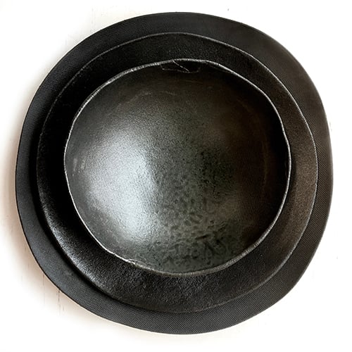 Liza Witte Black Stoneware Plate