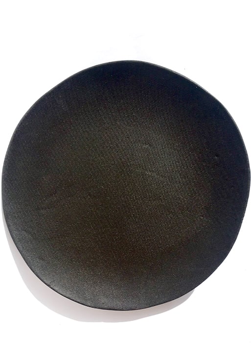 liza witte Black Stoneware Plate
