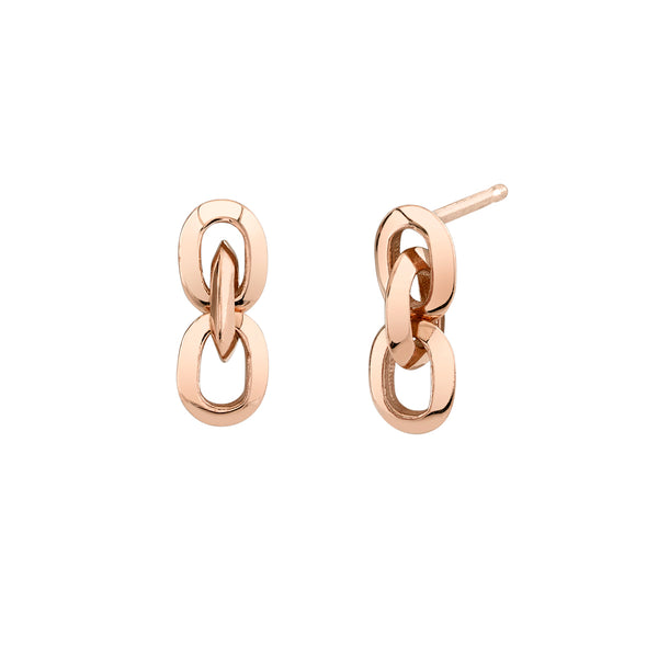 Lizzie Mandler 3 XS Link Drop Earring